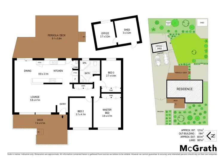 Floorplan of Homely house listing, 57 Kingsmill Street, Kambah ACT 2902