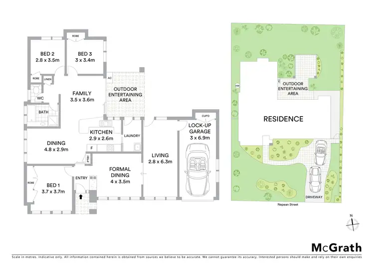 Floorplan of Homely house listing, 13 Nepean Street, Bateau Bay NSW 2261