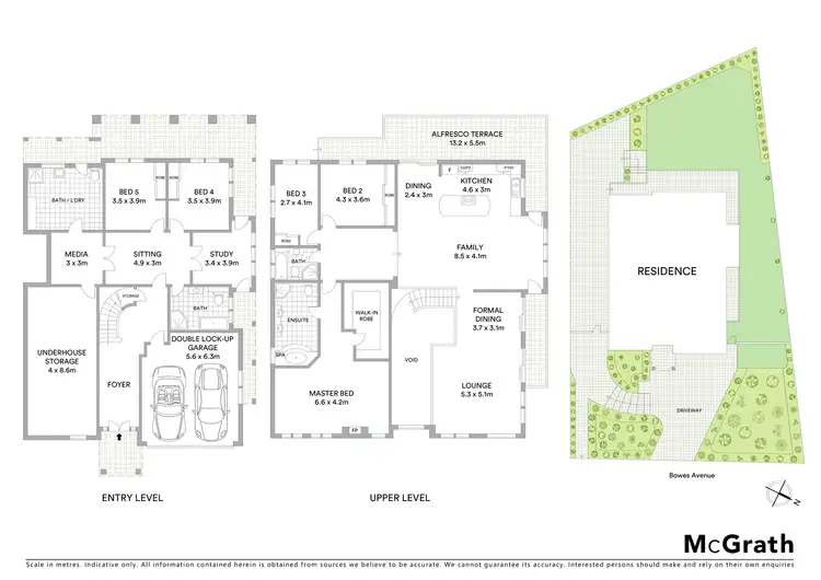 Floorplan of Homely house listing, 10 Bowes Avenue, Killara NSW 2071