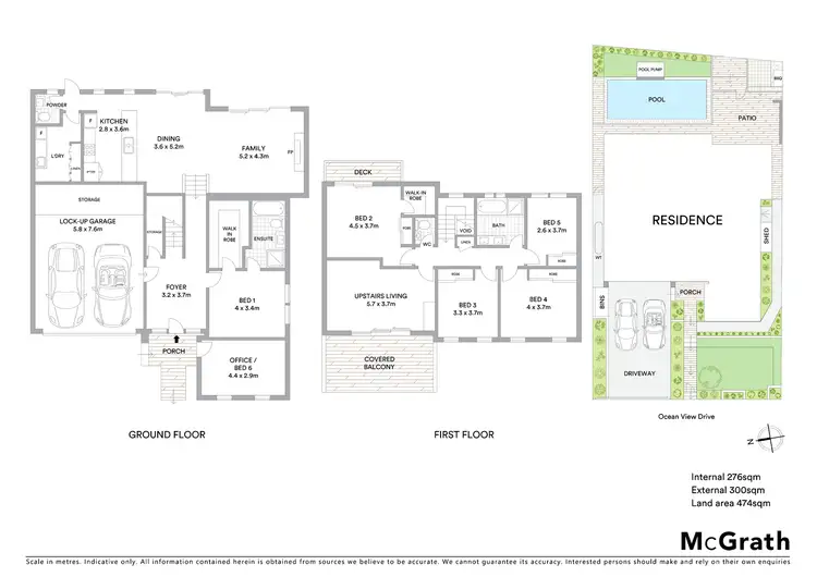 Floorplan of Homely house listing, 113 Ocean View Drive, Wamberal NSW 2260