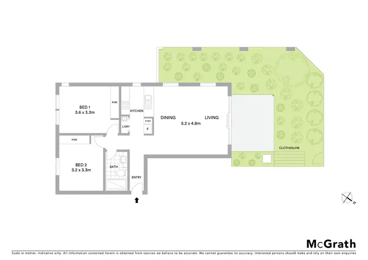 Floorplan of Homely apartment listing, 1/19 Norton Street, Evatt ACT 2617