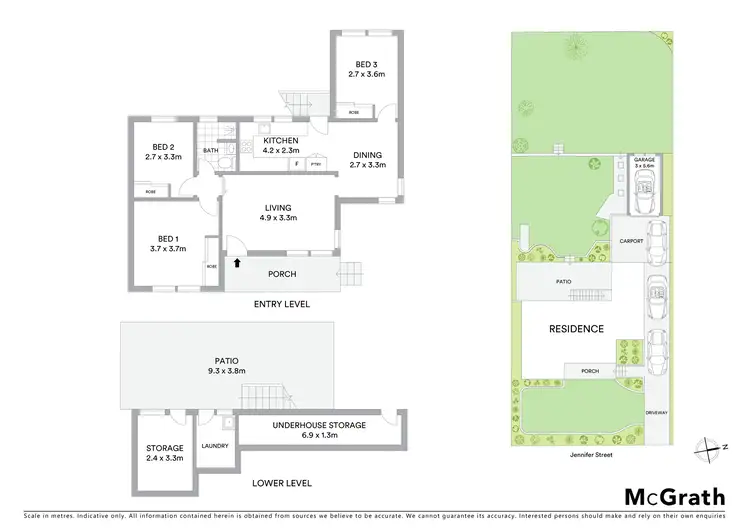 Floorplan of Homely house listing, 25 Jennifer Street, Charlestown NSW 2290