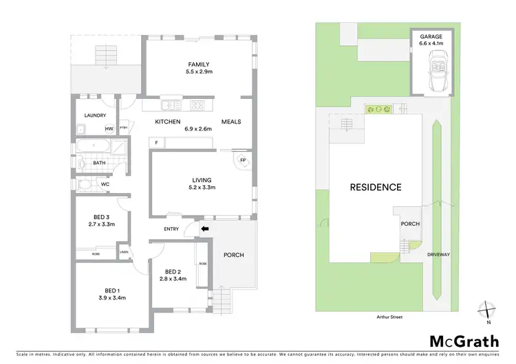Floorplan of Homely house listing, 26 Arthur Street, Cardiff NSW 2285