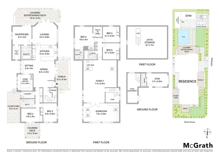 Floorplan of Homely house listing, 18 Ocean Grove, Collaroy NSW 2097