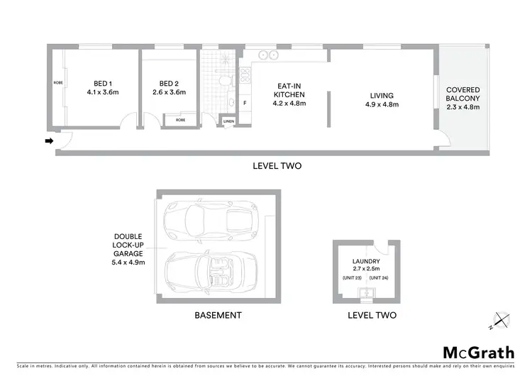 Floorplan of Homely apartment listing, 23/35 East Esplanade, Manly NSW 2095