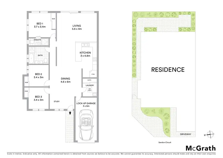 Floorplan of Homely unit listing, 42 Sandon Circuit, Forest Hill VIC 3131
