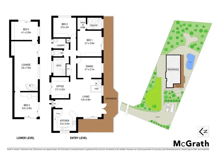 Floorplan of Homely house listing, 5 Wickham Place, Clunes NSW 2480