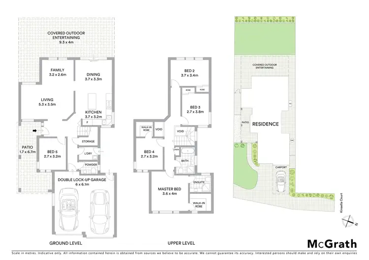 Floorplan of Homely house listing, 15 Kinsella Court, Kellyville NSW 2155