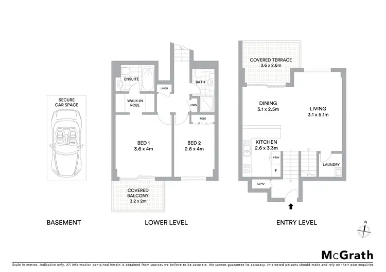 Floorplan of Homely apartment listing, 32/100 Barcom Avenue, Darlinghurst NSW 2010