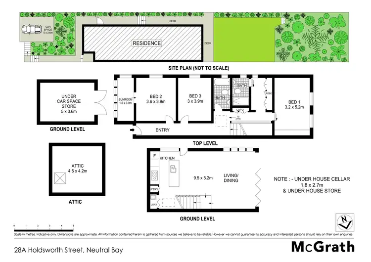 Floorplan of Homely house listing, 28A Holdsworth Street, Neutral Bay NSW 2089