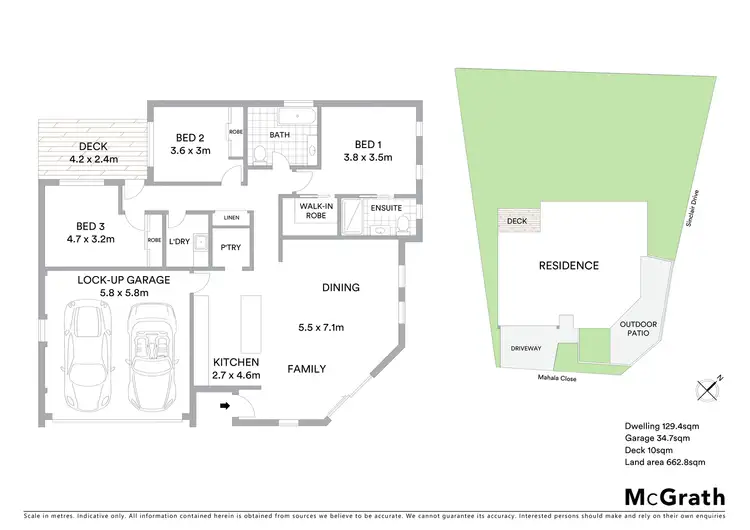 Floorplan of Homely house listing, 55 Sinclair Drive, Bonny Hills NSW 2445