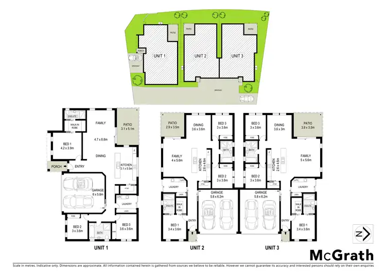 Floorplan of Homely villa listing, 2/1 Boltwood Way, Thrumster NSW 2444