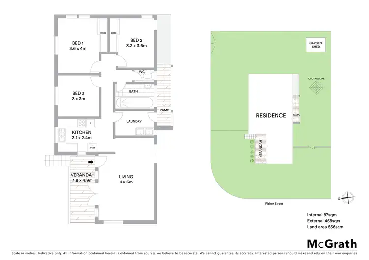 Floorplan of Homely house listing, 269 Fisher Street, Koongal QLD 4701