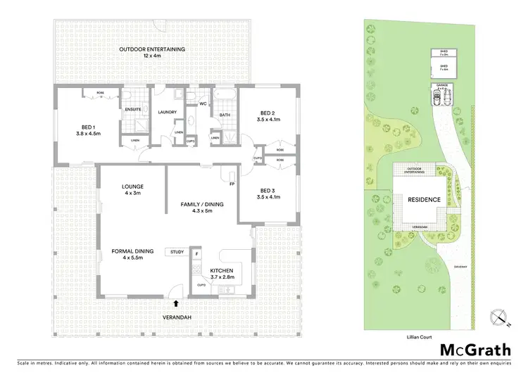 Floorplan of Homely house listing, 5 Lillian Court, Highfields QLD 4352