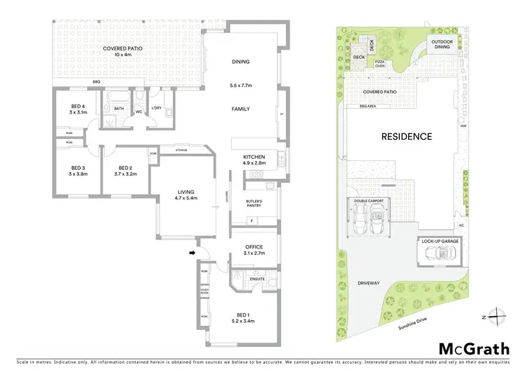 Floorplan of Homely house listing, 12 Sunshine Drive, Cleveland QLD 4163