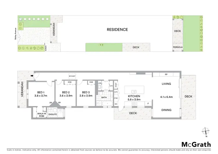 Floorplan of Homely house listing, 11 Bailey Avenue, St Kilda East VIC 3183