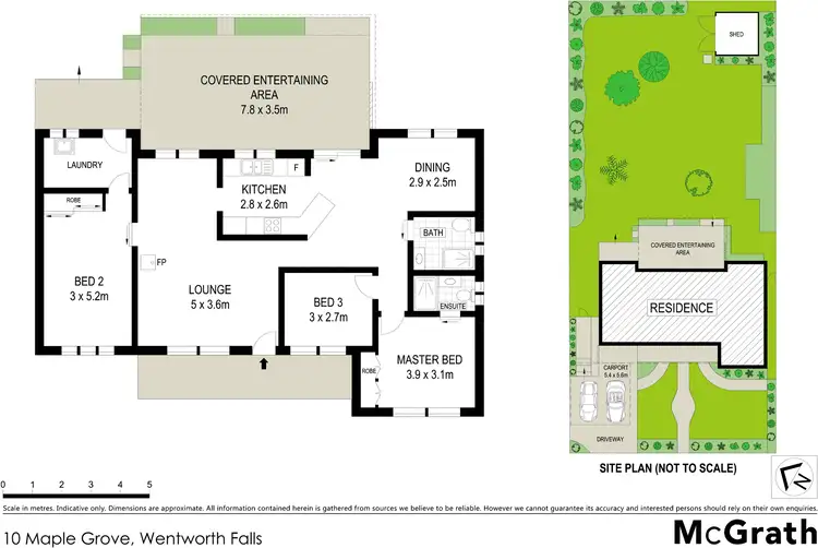 Floorplan of Homely house listing, 10 Maple Grove, Wentworth Falls NSW 2782