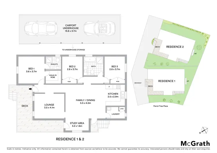 Floorplan of Homely house listing, 2/68 Parrot Tree Place, Bangalow NSW 2479