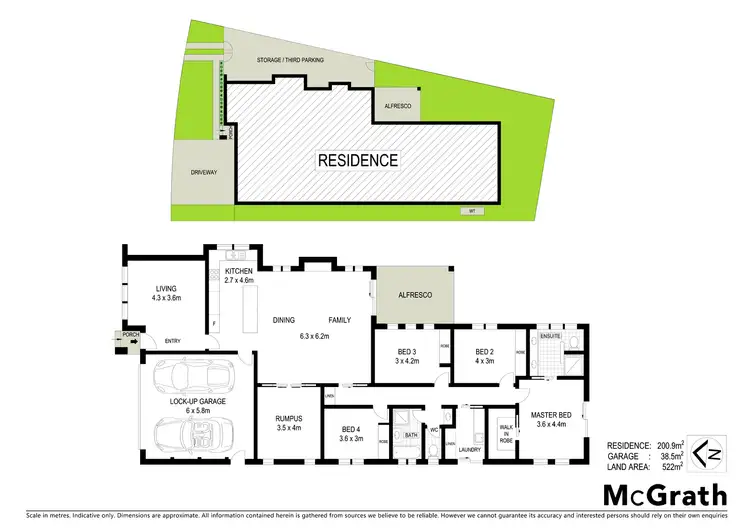 Floorplan of Homely house listing, 18 Langtree Crescent, Crace ACT 2911