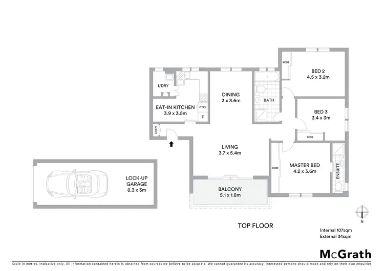 Floorplan of Homely apartment listing, 9/27 Penkivil Street, Bondi NSW 2026