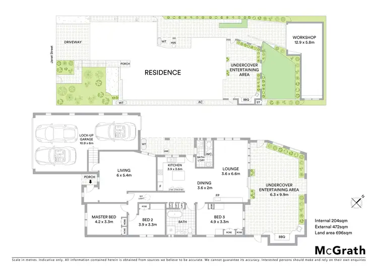 Floorplan of Homely house listing, 11 Janet Street, Merewether NSW 2291
