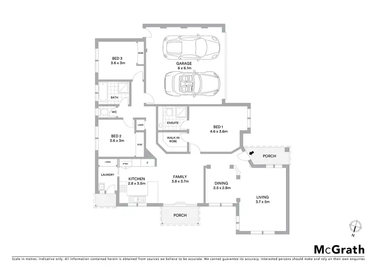Floorplan of Homely townhouse listing, 2/36 Swayfield Road, Mount Waverley VIC 3149
