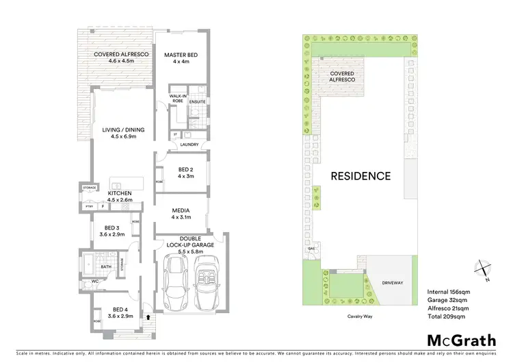 Floorplan of Homely house listing, 32 Cavalry Way, Sippy Downs QLD 4556