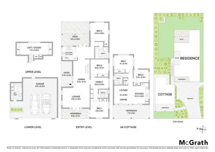 Floorplan of Homely house listing, 5 Colin Street, Bangalow NSW 2479