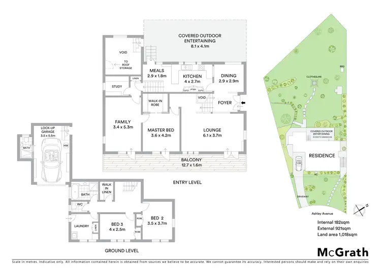 Floorplan of Homely house listing, 14 Ashley Avenue, West Pennant Hills NSW 2125