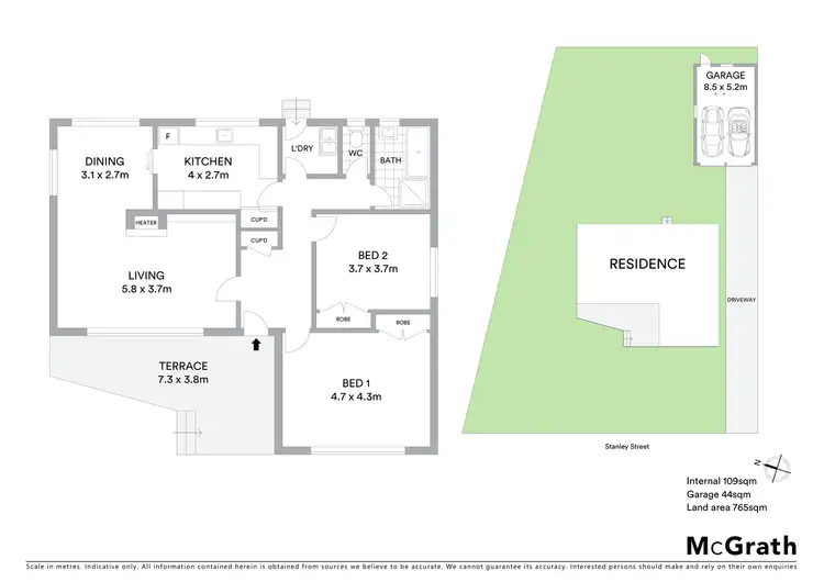 Floorplan of Homely house listing, 23 Stanley Street, Hackett ACT 2602