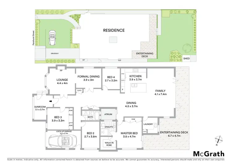 Floorplan of Homely house listing, 460 Penshurst Street, Roseville NSW 2069