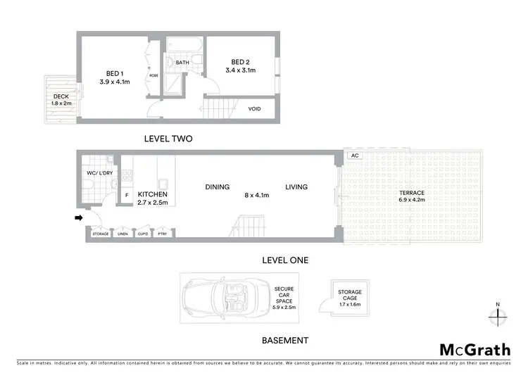Floorplan of Homely apartment listing, 20/19 Beeson Street, Leichhardt NSW 2040