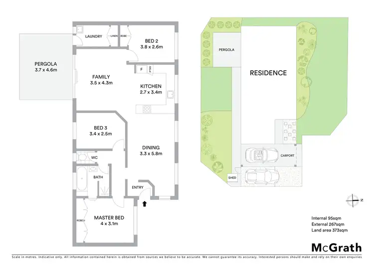 Floorplan of Homely townhouse listing, 2/11 Steffanoni Circuit, Monash ACT 2904