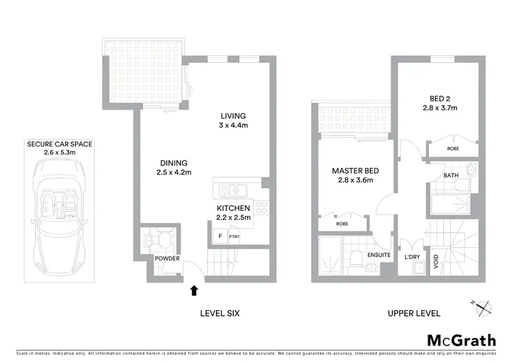 Floorplan of Homely apartment listing, 62/236 Pacific Highway, Crows Nest NSW 2065