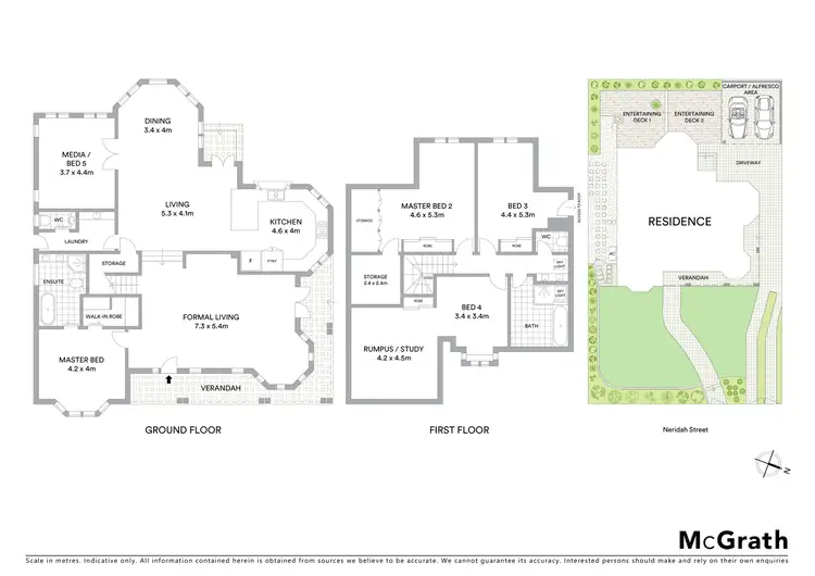 Floorplan of Homely house listing, 36A Neridah Street, Chatswood NSW 2067