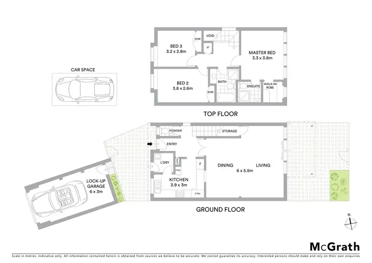 Floorplan of Homely townhouse listing, 8/1 Aaron Place, Wahroonga NSW 2076
