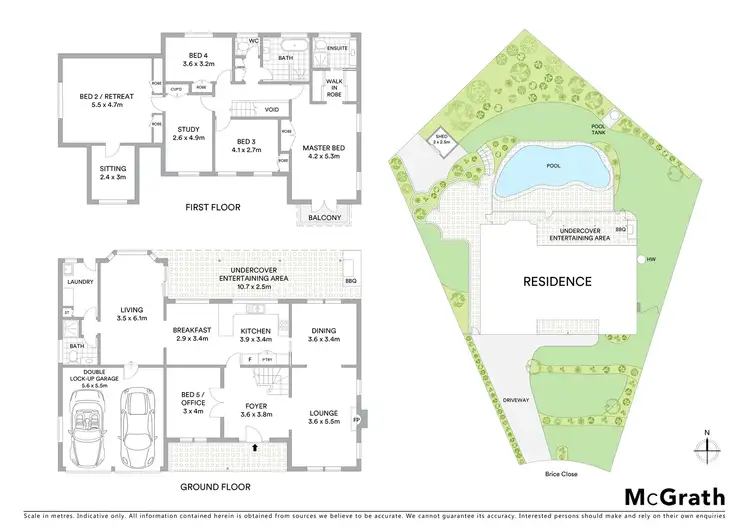 Floorplan of Homely house listing, 4 Brice Close, Illawong NSW 2234