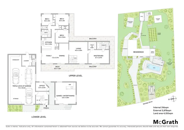 Floorplan of Homely house listing, 8 Wirildar Drive, Elanora QLD 4221