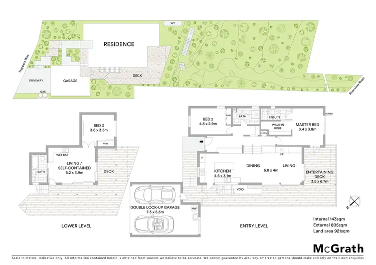 Floorplan of Homely house listing, 73 Trappers Way, Avalon Beach NSW 2107
