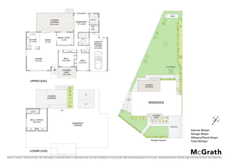 Floorplan of Homely house listing, 18 Oxleigh Crescent, Nambour QLD 4560