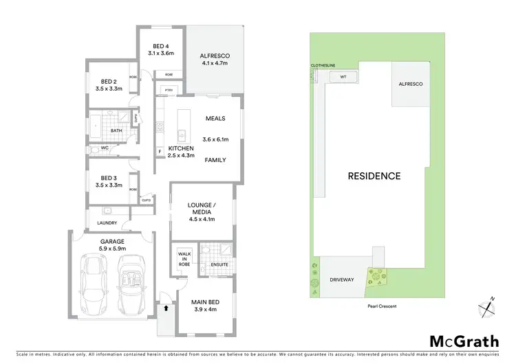 Floorplan of Homely house listing, 17 Pearl Crescent, Caloundra West QLD 4551