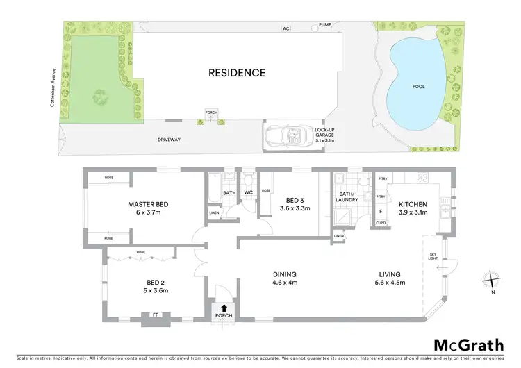 Floorplan of Homely house listing, 162 Cottenham Avenue, Kingsford NSW 2032