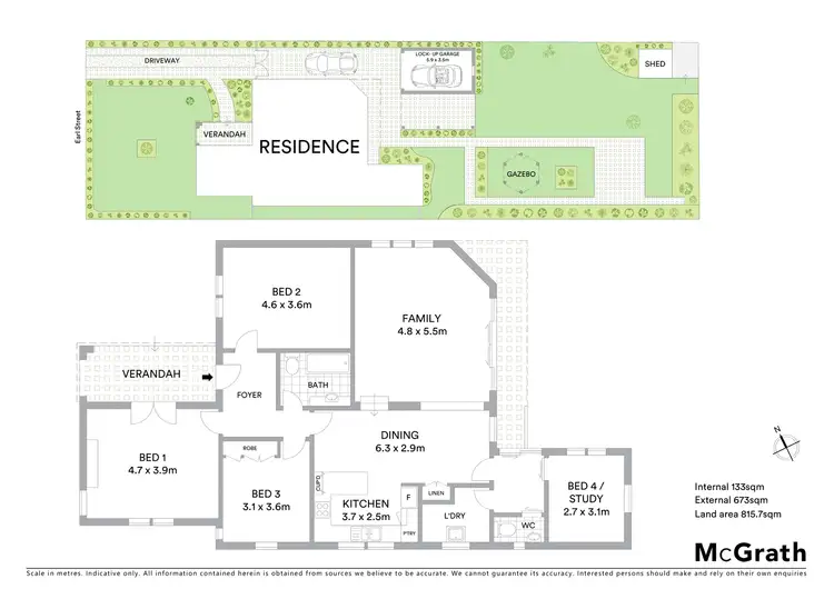 Floorplan of Homely house listing, 29 Earl Street, Hunters Hill NSW 2110