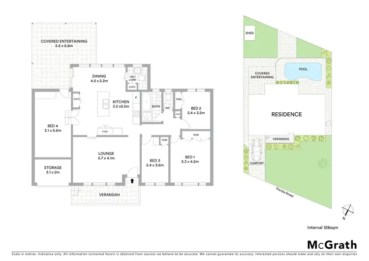 Floorplan of Homely house listing, 4 Florida Street, Port Macquarie NSW 2444