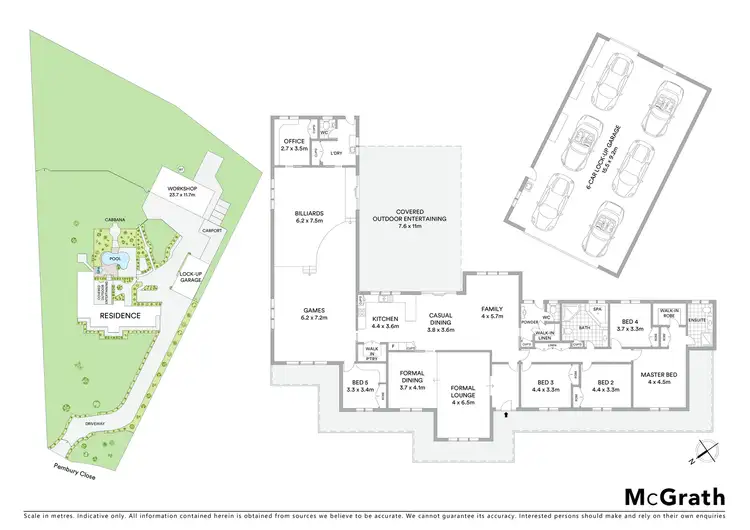 Floorplan of Homely house listing, 7 Pembury Close, Denham Court NSW 2565