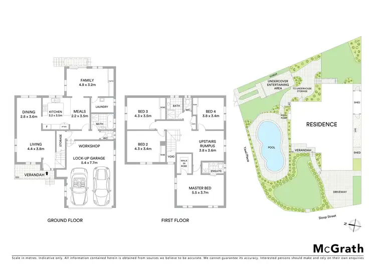 Floorplan of Homely house listing, 15 Sloop Street, Seven Hills NSW 2147