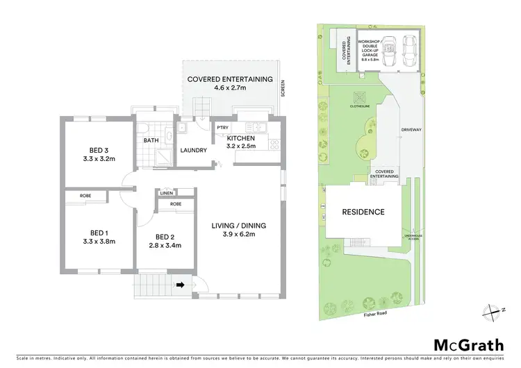 Floorplan of Homely house listing, 14 Fisher Road, Lalor Park NSW 2147