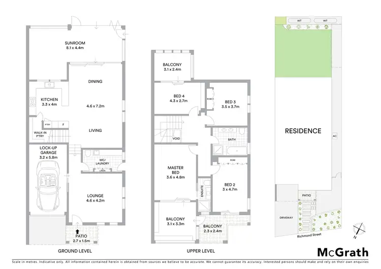 Floorplan of Homely house listing, 43 Richmond Street, Denistone East NSW 2112