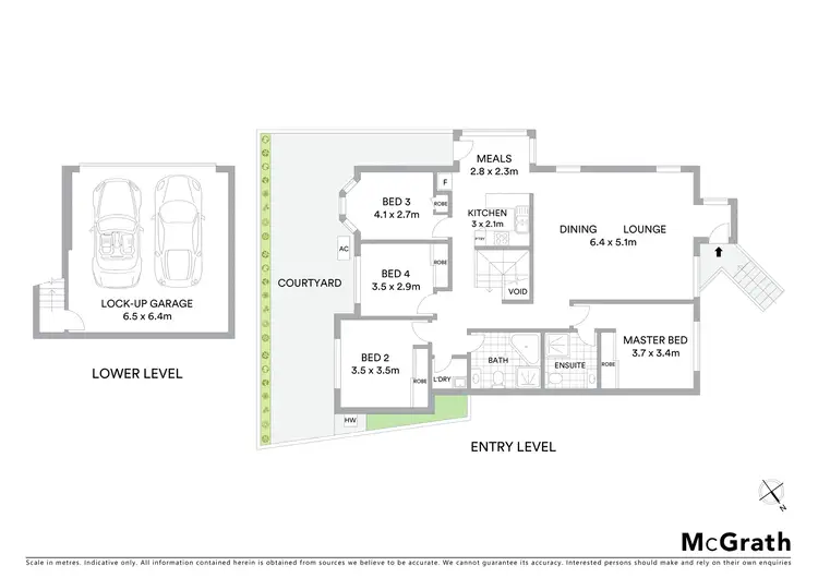 Floorplan of Homely townhouse listing, 11/14 Mawarra Crescent, Marsfield NSW 2122