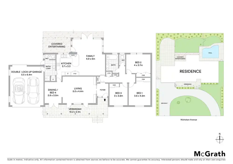 Floorplan of Homely house listing, 8 Nicholson Avenue, St Ives NSW 2075